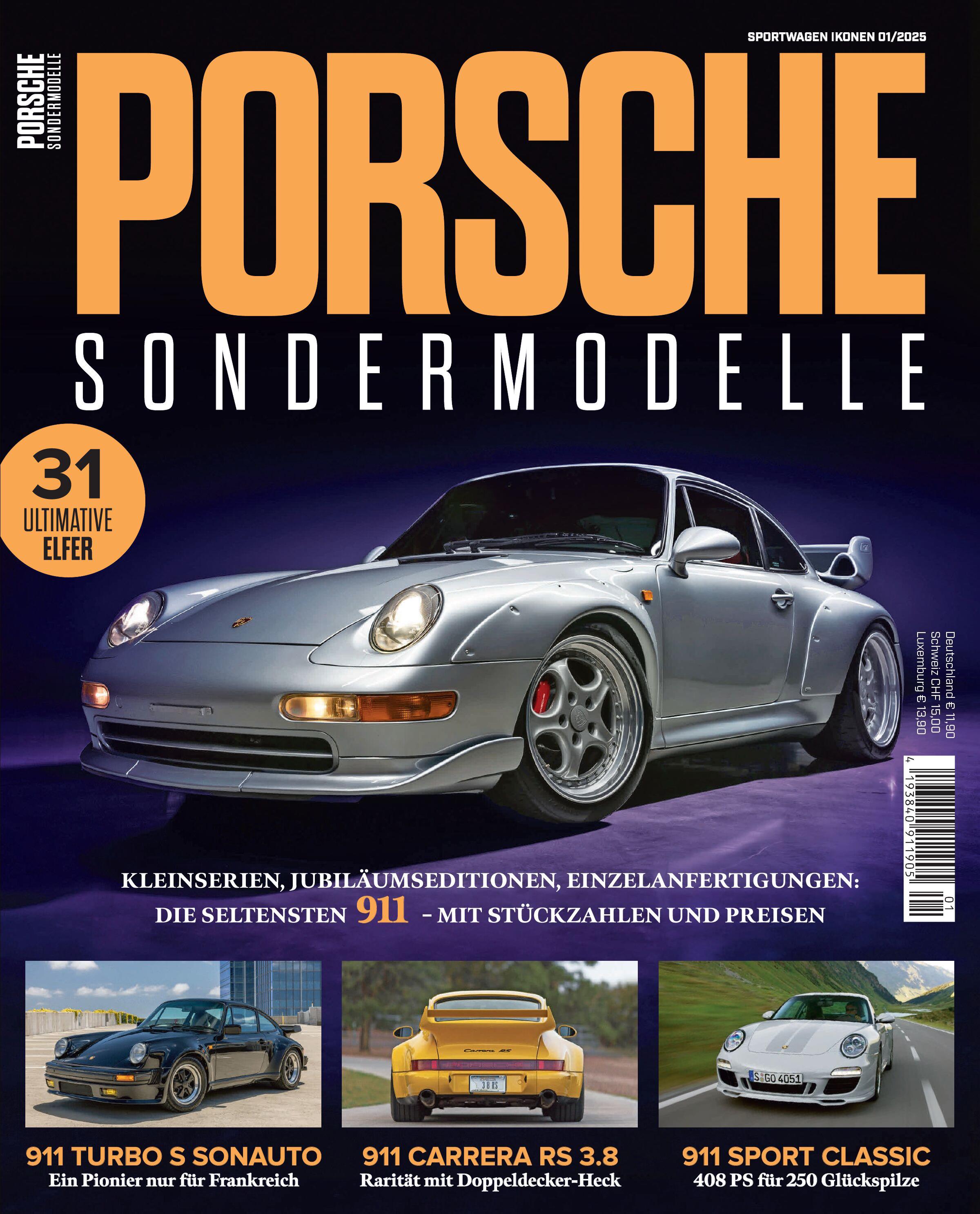 Журнал Porsche Sondermodelle